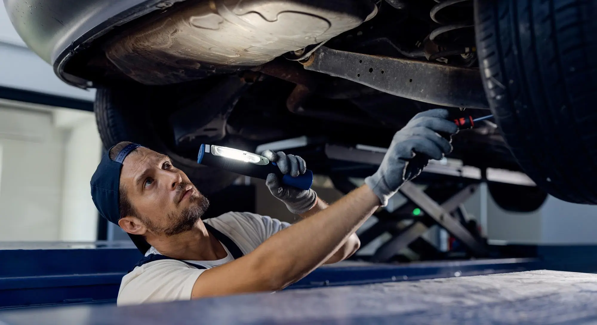 Suspension Repair in Folsom Work Process
