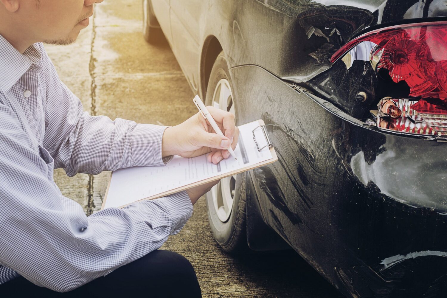 car accident repair timeline