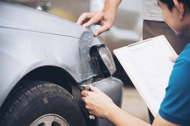 car damage estimate timeframe