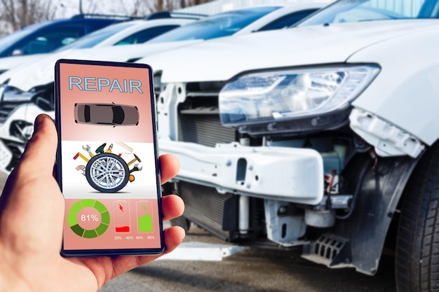 car repair process steps