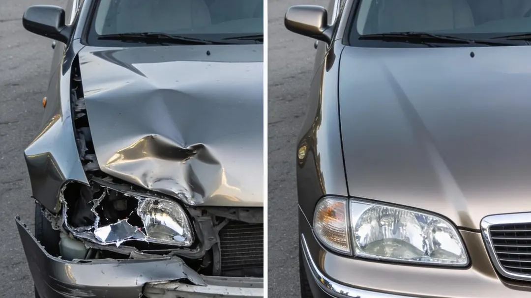 Collision, Paint & Dent Repair Work Process