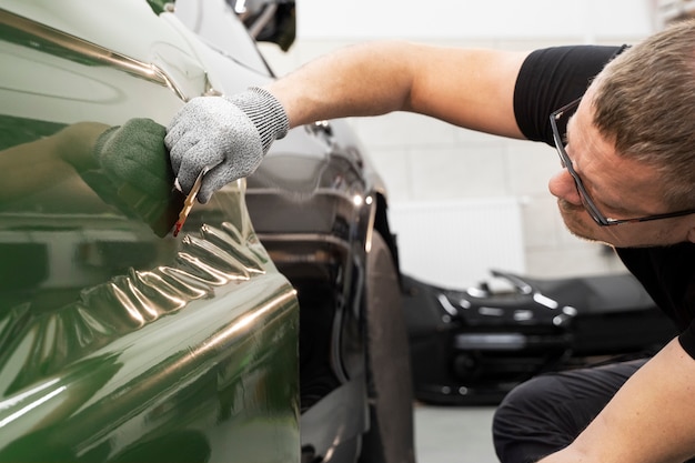 DIY vs professional dent repair decision